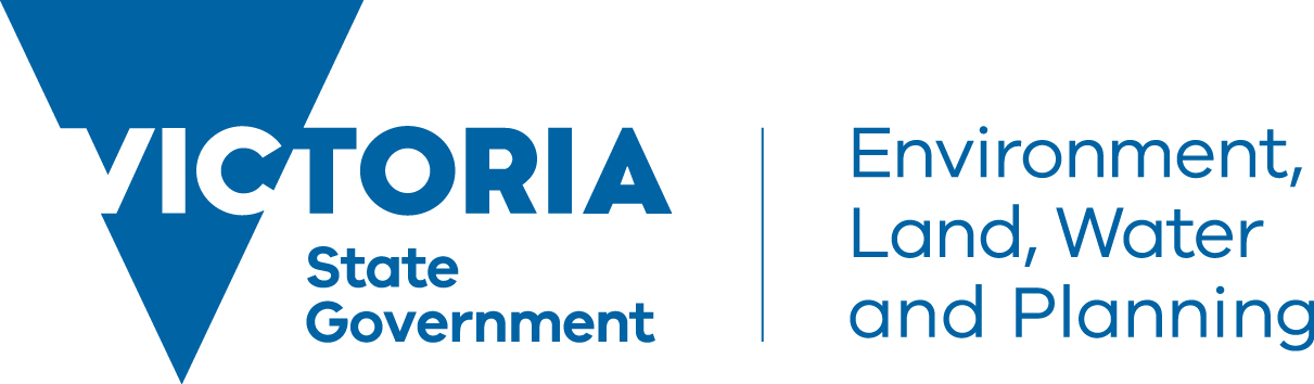 Department of Environment, Land, Water and Planning - Victorian State Government logo